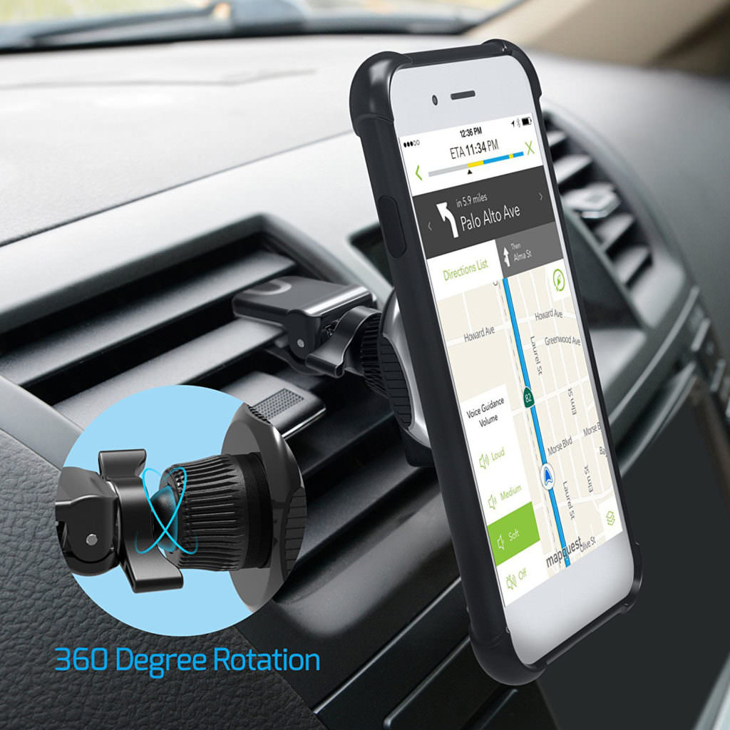 Smartphone Using Veckle Car Mount