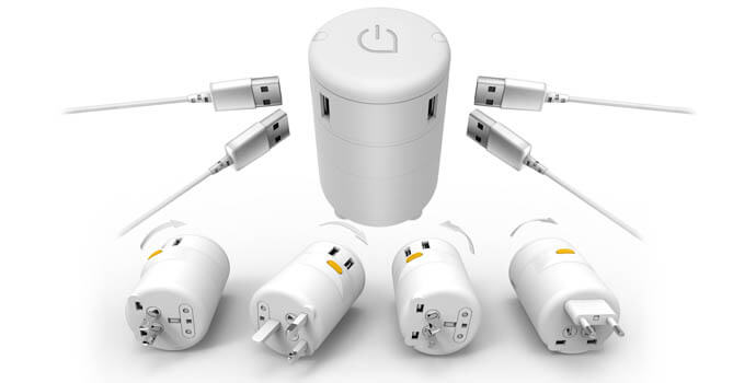 Oneadaptr Brings You Twist The World Traveller Charging Station