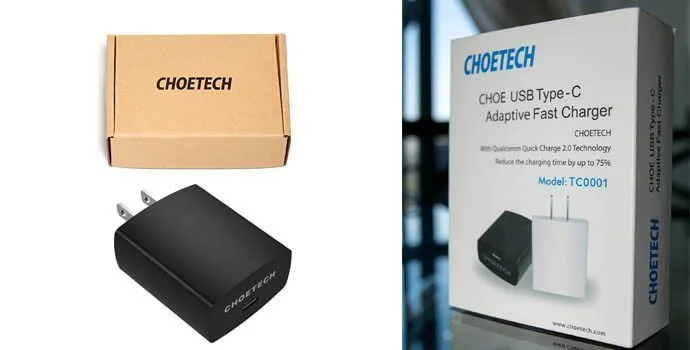 CHOETECH USB-C 5V/3A rapid charger