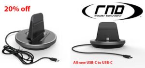20% off RND USB-C to USB-C Charging Dock for Android Coliseum fans! | Smart Tech, Sharp Takes - CRYOVEX.com Rnd accessories usb-c to usb-c charging dock!