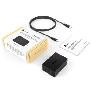AUKEY Type-C & Quick Charge 3.0 Dual-Port is the solution for the cottage | Smart Tech, Sharp Takes - CRYOVEX.com Aukey type-c & quick charge 3. 0 port wall charger