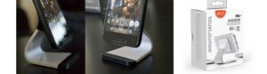 Milo is a smartphone stand with micro suction cups and it looks damn fine on my desk | Smart Tech, Sharp Takes - CRYOVEX.com Milo from bluelounge is a smartphone stand