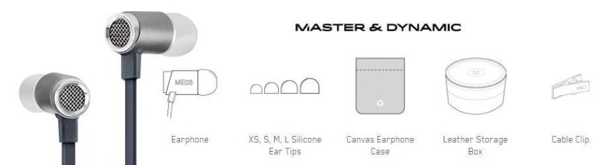 Master &Amp; Dynamic Me03 In-Ear Headphones
