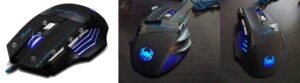 Zelotes 7 button led gaming mouse