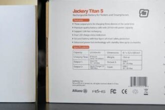 Jackery TITAN S QC 2.0, Fast Charge, USB-C