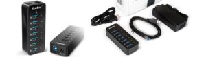 Too few USB ports have you slumped? Keedox 7 USB 3.0 Ports with external power! | Smart Tech, Sharp Takes - CRYOVEX.com Keedox 7 usb port hub 3. 0