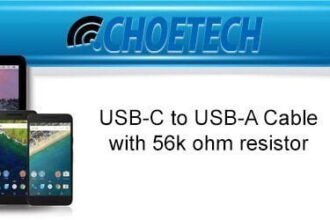 CHOETECH 2 Pack USB A to Type C header