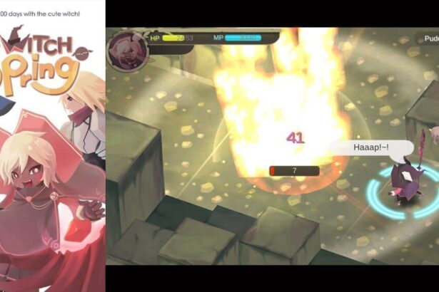 Witchspring rpg draws the portrait of a captivating little witch