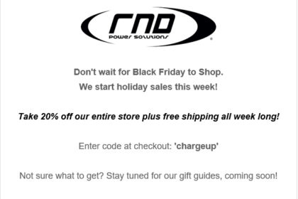 Rnd accessories are going all black friday on us! Crazy sales!! | rnd accessories blackfriday cryovex | review by cryovex
