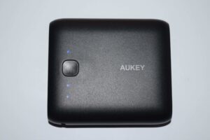 Aukey Pocket 10000Mah Portable Charger With Dual Usb 3.1A