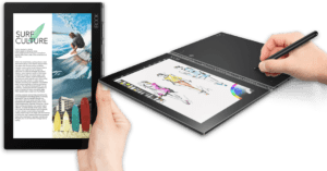 Lenovo's Yoga Book is an Android powerhouse for entertainment, creativity and work | Smart Tech, Sharp Takes - CRYOVEX.com Lenovo yoga book - header cryovex android