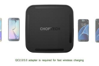 Choetech Wireless Charging Pad With Usb C Cable For Smartphones