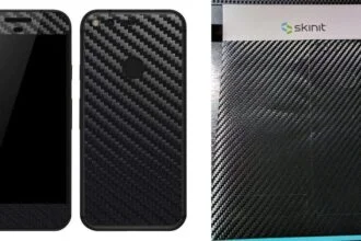Skinit Google Pixel carbon fibre skin
