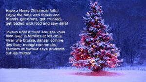 Merry Christmas - Joyeux Noël! | Smart Tech, Sharp Takes - CRYOVEX.com Christmas joyeux noël