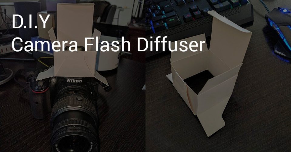 Diy - Camera Flash Diffuser Cryovex Pic2