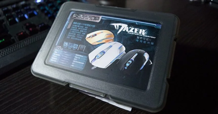 PC Gaming mouse with a flair E-Blue Mazer TYPE-R 2500 DPI | Smart Tech, Sharp Takes - CRYOVEX.com E-blue mazer type-r header-cryovex