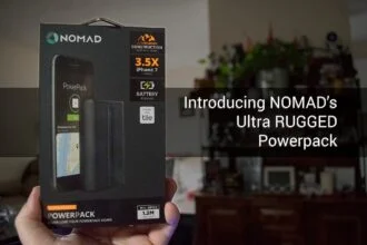 9000 mAh POWERPACK from NOMAD is ultra-rugged and ready for you! | Smart Tech, Sharp Takes - CRYOVEX.com 9000 mah powerpack from nomad is ultra-rugged and ready for you! | nomad ultra rugged powerpack cryovex header | review by cryovex