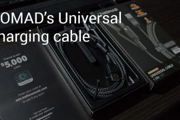 NOMAD's new Universal charging cable providing you with USB-A, Lightning and Type-C | Smart Tech, Sharp Takes - CRYOVEX.com Nomad universal charging cable header cryovex
