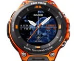 Casio wsd-f20 smartwatch featuring android wear 2. 0