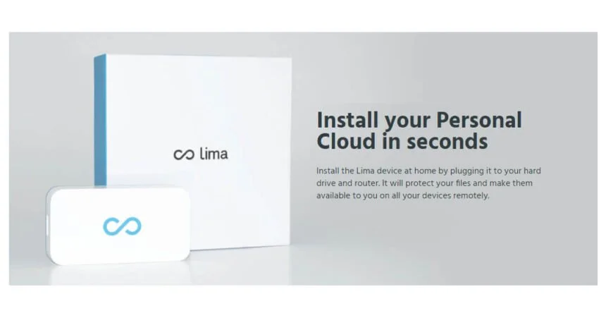 Lima Ultra header cryovex personal cloud storage