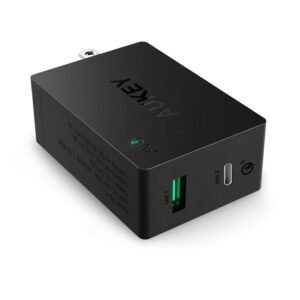 Aukey Amp Usb Wall Charger With Usb C