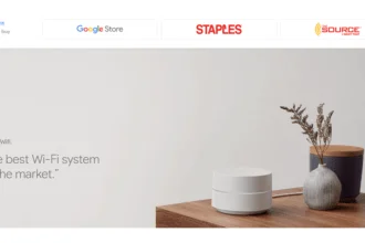 Google Home WiFi now available at Staples, The Source and Google Store in Canada! | Smart Tech, Sharp Takes - CRYOVEX.com Google wifi home cryovex header