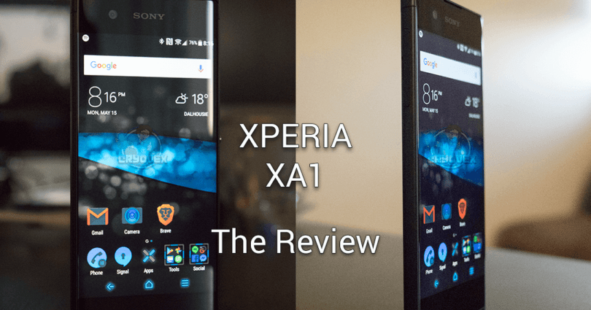 Sony XPERIA XA1 cryovex header