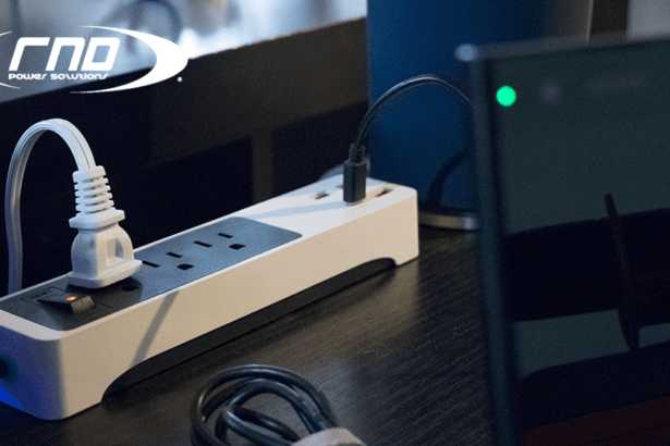 Usb and type c with 3 ac outlets from rnd made for the office! | rnd 3 power outlook with usb and type c header cryovex | review by cryovex