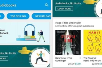 Google Play Books Audiobooks
