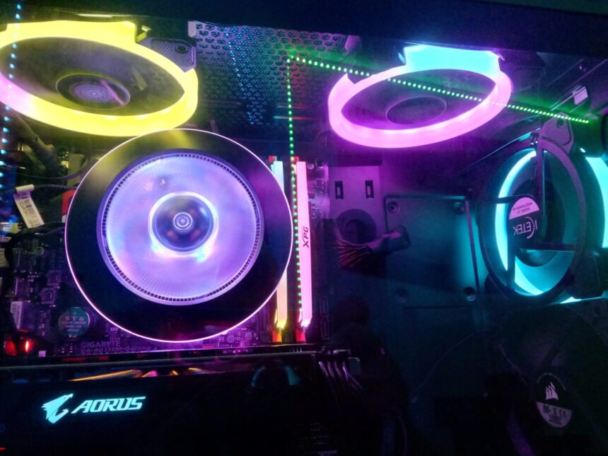 Icetek 3 case fans rgb led kit ($31 cad)