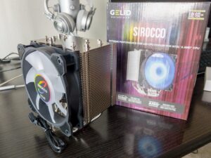 1 x CPU Cooler GELID Sirocco keeps its cool factor! | Smart Tech, Sharp Takes - CRYOVEX.com Gelid sirocco cpu rgb cooler review