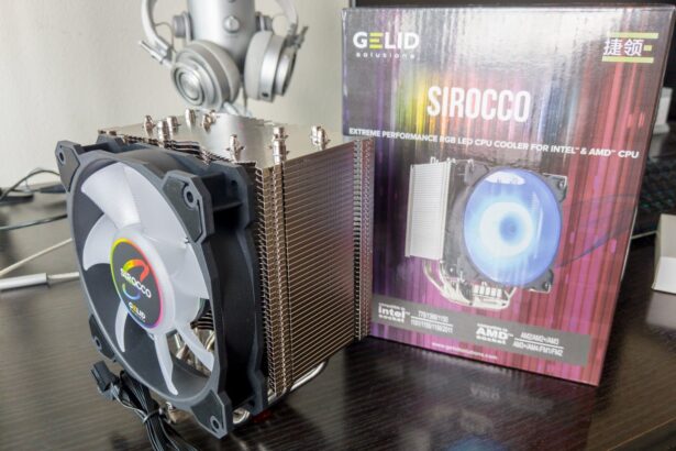 Gelid sirocco cpu rgb cooler review