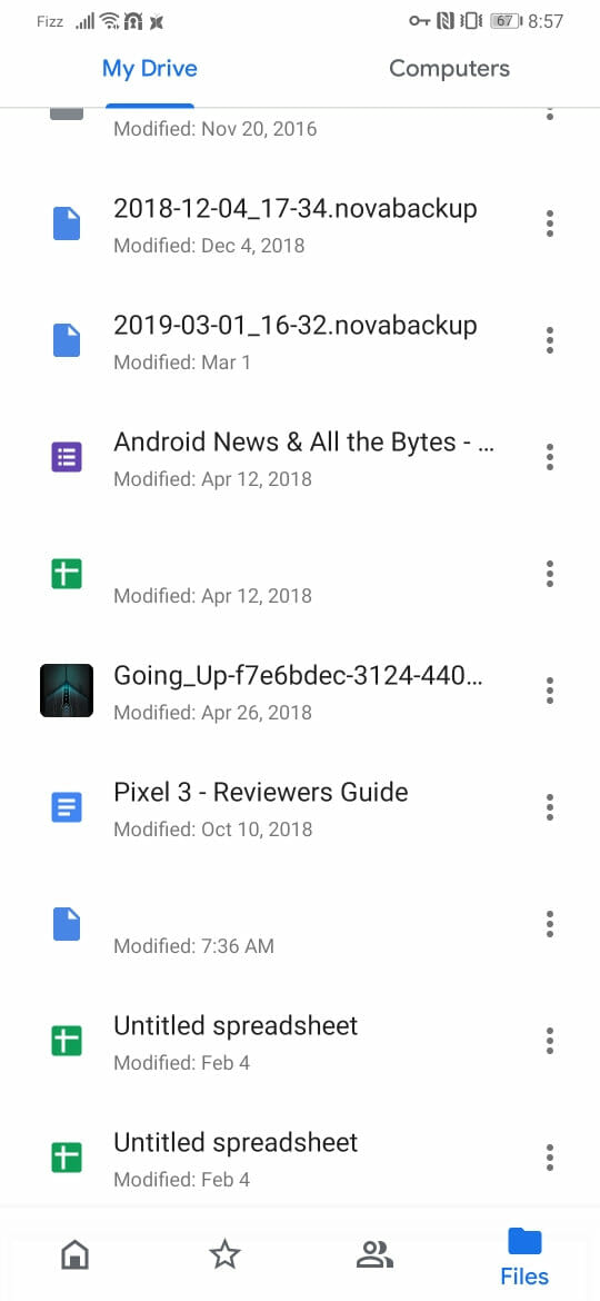Google Drive has a new look?