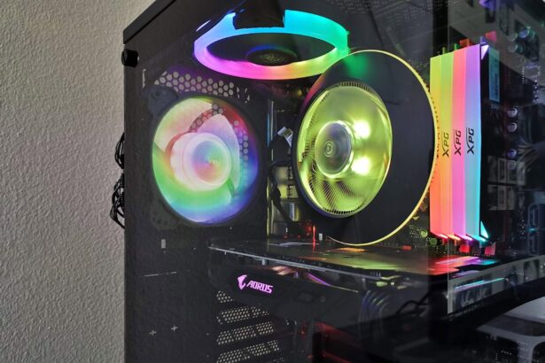 Gelid radiant-d rear fan rgb led review