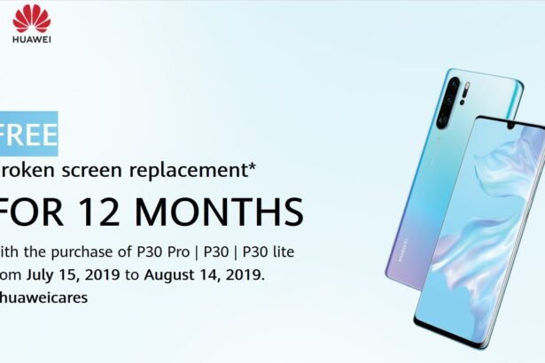 P30 series free screen replacement