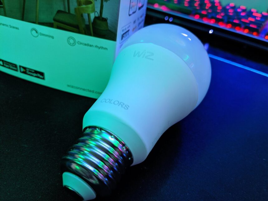 Wiz A19 Coloured Smart Light Bulb Review