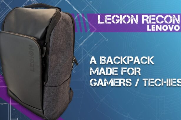Legion recon lenovo backpack gamers techies review