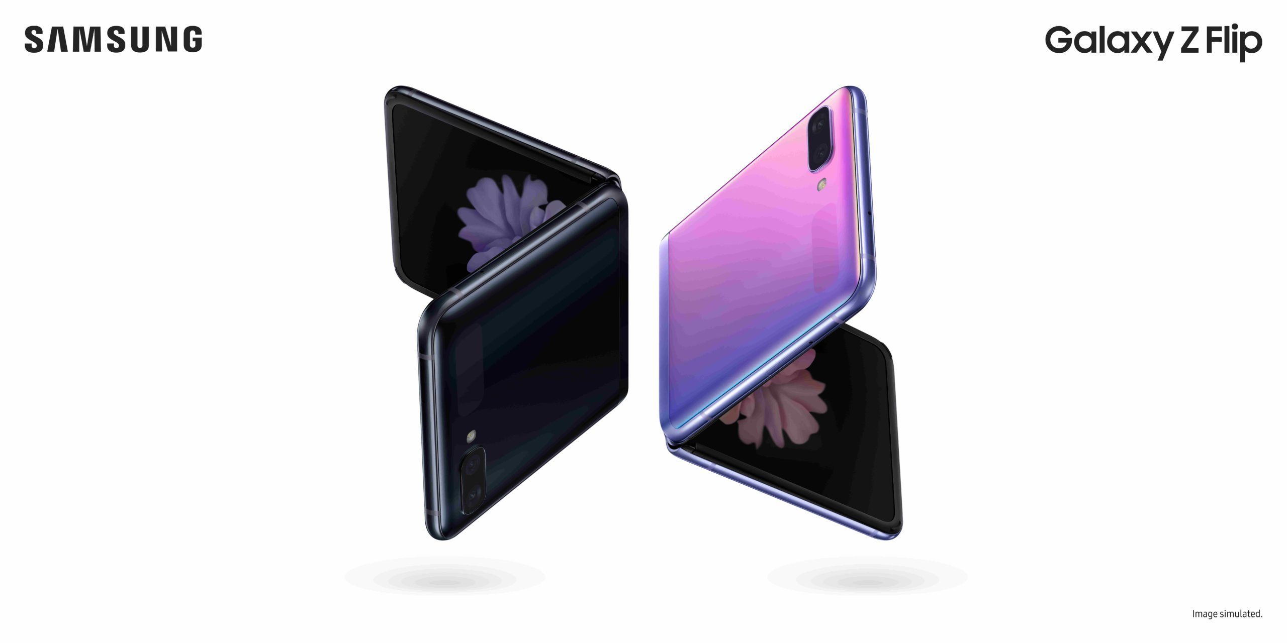 The Galaxy Z Flip Will Be Available In Canada In Limited Quantities In Both Mirror Purple And Mirror Black. It Will Be Available Starting On February 21, 2020, For $1,819.99.