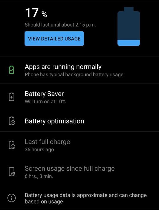Oneplus 7T Review Battery Life