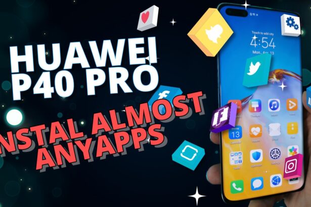 Install 12 popular apps on the huawei p40 pro