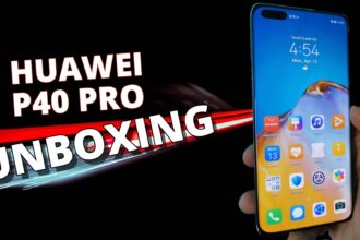 Unboxing Huawei P40 Pro