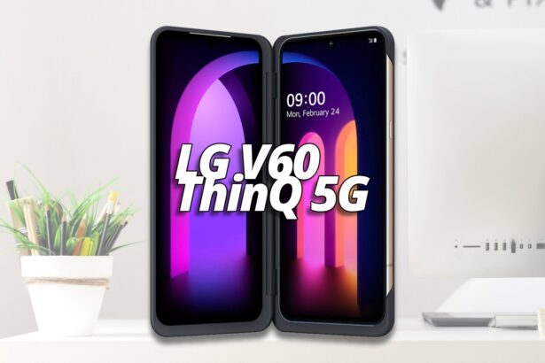 New lg v60 thinq 5g dual screen - april 9th canada
