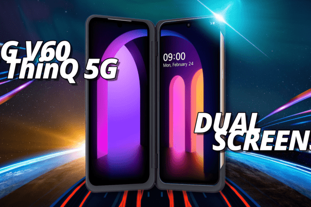 Lg v60 thinq 5g dual-screen 5
