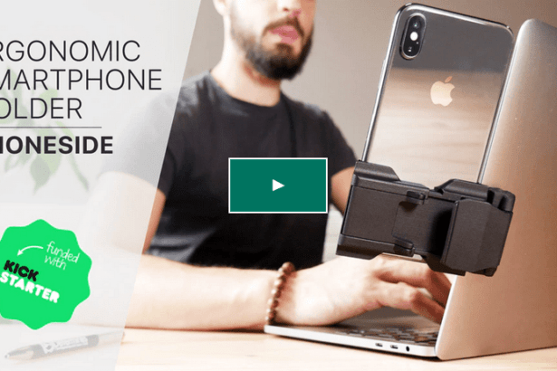 Phoneside #1 smartphone holder kickstarter