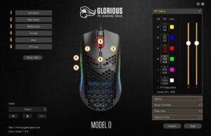 Model O Glorious PC Gaming Race software