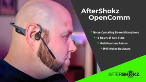 Review: AfterShokz OpenComm - Crazy how Bone-conduction sound is fascinating! | Smart Tech, Sharp Takes - CRYOVEX.com Review aftershokz opencomm bone-conduction sound