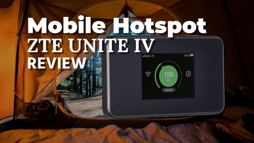Zte Unite Iv Mobile Wifi Hotspot For All Your Tech