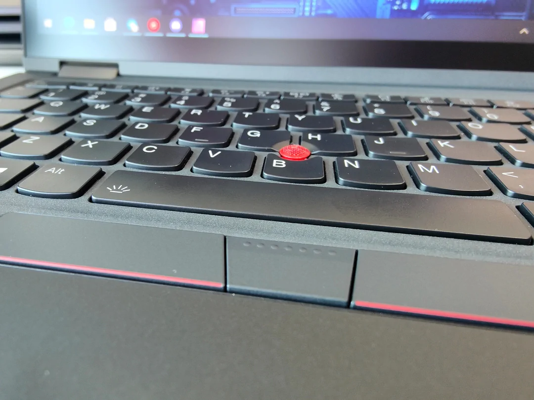 Review Thinkpad X13 Yoga G2 A Convertible For The Business - Keyboard Keys