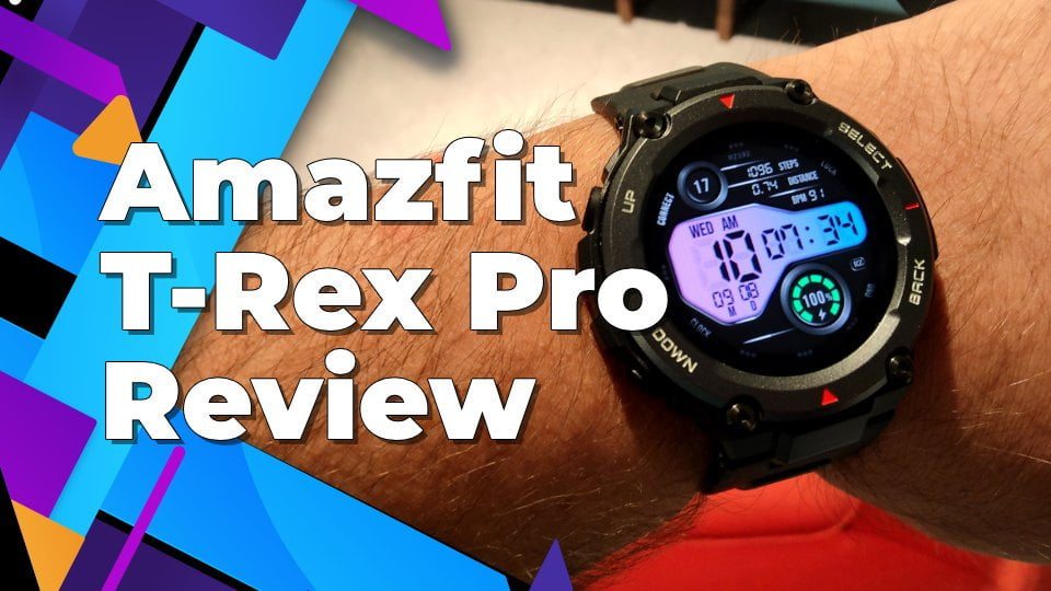 Review Amazfit T-Rex Pro Fitness Smartwatch