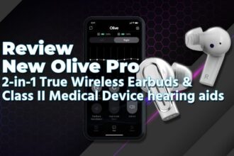 Smart Hearing Device Review New Olive Pro 2-In-1 True Wireless E